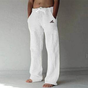 Pantaloni marchio pantaloni yoga europei e americani Summer casual sottili asciugatura rapida rapida traspirante per le gambe da uomo oversize da uomo S5xl