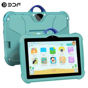 Ny 7 tums Google Learning Education Games Kids Tablet Quad Core 4GB RAM 64 GB ROM 5G WiFi -surfplattor billiga enkla barngåvor