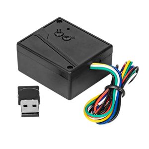 Carro Universal Car Wireless Transmissor e receptor Remoto Control Garage Porta Abertura Receptor 2.4g Conexão Bluetooth Sensor USB