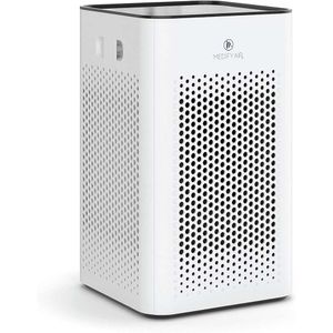 MA-50 Air Purifier v3.0 z prawdziwym filtrem HEPA H13 | Potężny zasięg 2640 stóp ﾲ w 1HR | Usuwa dym, pożary, zapachy, pyłki, zwierzęta domowe | Cicha operacja | Biały 1-pak