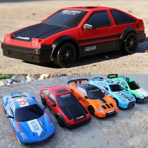 Elektrik/RC Araba 2.4g Drift RC Araba 4WD RC Drift Arabalar Oyuncak Uzaktan Kumar Modeli AE86 Araç Araba RC Yarış Araba Oyuncak Çocuklar İçin Noel Hediyeleri 240424