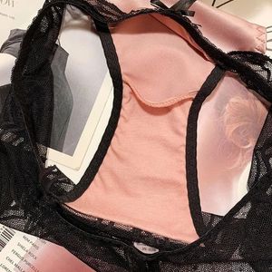 Mutandine femminili Donne Donne senza tracce sexy in pizzo Lingerie Lingerie morbida Montani di biancheria intima seta