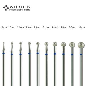 Bitar Wilson Ball Shape Diamond Bitsnail Accessories/Tools/Manicure/Drill Bits