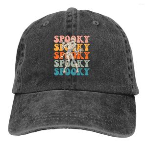 Caps de bola Spared Halloween Baseball Cap Hats Hats Women Visor Protection Snapback Ghost Lover