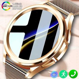 Wristwatches 1.43 Inch 360 * 360 HD AMOLED Smartwatch Men GPS Sports Fitness Tracker Health Monitoring Waterproof Bluetooth Call Smart Watch 240423