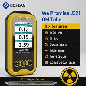 FS5000 Geiger Counter Kärnkraftsstrålningsdetektor Röntgen Beta Gamma Radioaktivitetsdetektor för kärnavloppsvatten för PC-programvara 240423