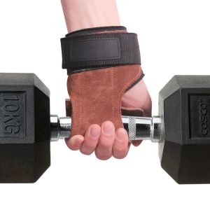 Heben von Antiskid -Fitnessstudio Handschuhen Handgriffe Palmschutz Fitnessstudio -Gymnastik Gewichtheber