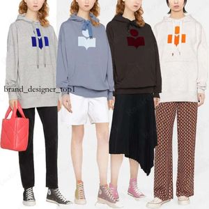 Isabel Marant Hoodies fashion high-end Designer luxury Cotton Pullover Triangle Half High Neck Sweatshirts Tops Sweater top quality Loose Casual Sweatshirts