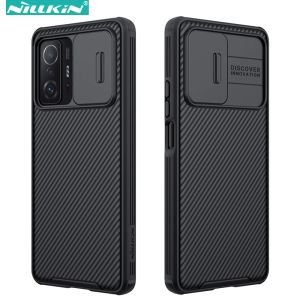 Täcker Nillkin Camshield -fodral för Xiaomi 12T Pro / 11T / 10T 5G, med Slide Camera Cover Protector hårt täckning för Xiaomi 12T