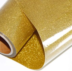 Films Glitter Heat Transfer Vinyl Rolls 12in/10inx5ft(30/25cmx150cm)HTV Vinyl Iron on Vinyl for T Shirts for Man or Women