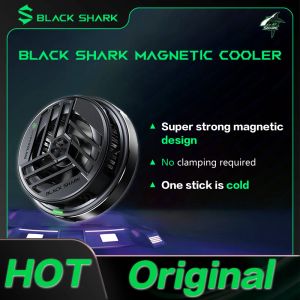Coolers Original Black Shark Magnetic Cooler för speltelefon för iPhone 14 Black Shark 5 5 Pro Rog OnePlus Xiaomi Poco Pad Fast Cooling