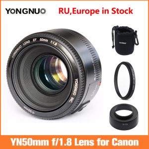 Filtreler Yongnuo Yn EF 50mm f/1.8 AF lens Diyaframı Otomatik Odak YN50MM F1.8 Canon 600D 650D 5D2 5D3 5D4 700D 450D 550D 1100D vb.