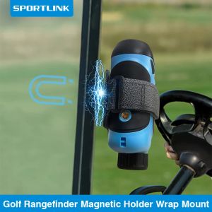 Аксессуары SportLink Golf ArangeFinder Magnetic Holder Trap Mount Strap, регулируемый для рельсовых решетки для гольфа, аксессуары