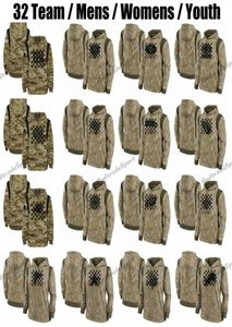 MENS CAMO 2021 Saluto al servizio Therma Performance Pullover Hoodie Gioventù Murray McCaffrey Fields Lamb Tom Brady Goff Rodge1104823