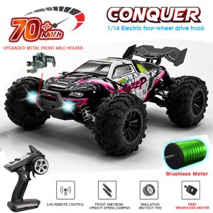 AUTO SCY 16102Pro 1:16 70 km/h o 50 km/h 4wd RC Auto Auto Remote Control Monster Drift Drift Truck per bambini Vs Wltoys 144001 Toys