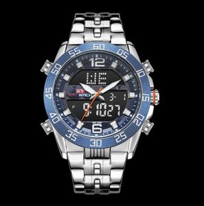 Mens Mens Quartz Analog Digital Watch Luxury Fashion Sport Sport Начатые часы 50 м.