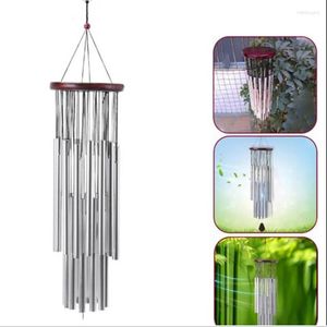 Dekorative Figuren Metallrohr Wind Chimes 18/27 Anti-Rust Bells Home Walltür Dekoration für niedliche Geschenkauto im Freien Garten Hängende Glockenspiel