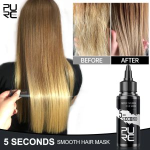 Treatments PURC 5 Seconds Hair Mask Smoothing Straightening Repair Frizz Dry Damaged Professional Keratin Hair Treatment Masks Hair Care