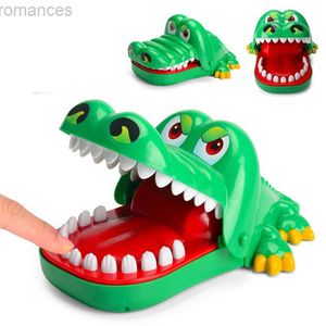 Thriller do dekompresji Krokodyl Shark zęby dinozaura ugryzienie palce stołowe grę zaskakująca dla dzieci