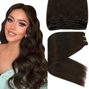 Weaves Weaves Weaves VeSunny Natural solid color human hair Hair Weft Remy Weft Hair Sew in Hair Straight hair 1214inch
