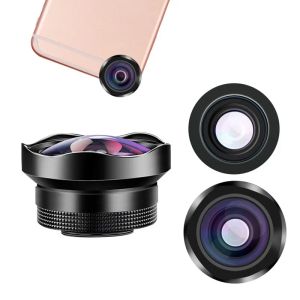 Filters 4K HD Camera Lens 15x Macro Lense Wide Vinle Lens Professional Universal Clip på mobiltelefonlins för Huawei iPhone -smartphone