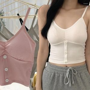 Carri armati camisole a maglieria camisole senza soluzione