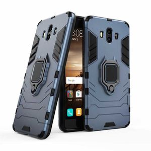 Слушания мобильного телефона для Huawei Mate 10 Case Crind Stand Bumper Silicone + PC Phone Cope для Huawei Mate 10 Mate10 ALP-L29 ALP-L09 ALP-AL00 ALP-TL00 240423