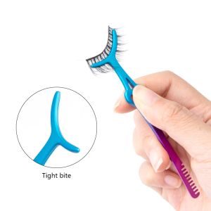 Tools Paste False Eyelash Beauty Tools Fake Eyelash Applicator Tweezers Mascara Eyelashes Clip Aids Lashes Curler Makeup Cosmetic Tool