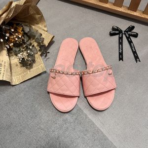 luxury shoes designer rubber sole slipper man off summer beach lady mule white yellow slide flat heel woman shoe stripe office pool loafer sandal