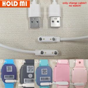 Watches USB charge cable of kid smart watch LT21 LT25 LT31 K9 K15 4G children smart watch charger original USB cables