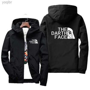 Jackets masculinos masculinos Dark Face Bomber Bomber