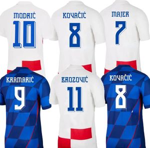 24-25 Croatia home soccer jerseys Thai Quality Jersey Customized Number football shirt Football Uniforms sports wholesale popular kingcaps dhgate Discount