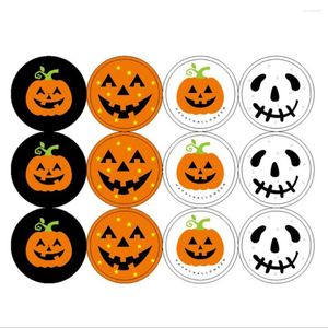 Bottiglie di stoccaggio 240pcs Halloween Adesivi di zucca abbellimenti per bambini Craft Projects Effettuare la decorazione di scrapbooking