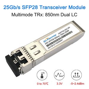 25GB SFP28 Módulo óptico 300m ~ 40km 25GBASE-SR/LR/ER DUPLEX LC DDM 25GBPS transceptor para Cisco/Huawei/Mellanox NIC/Switch