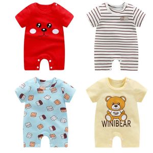 One-Pieces Summer Cotton Baby Girl Romper New Born Baby Costume Infant Onesie Funny Baby Clothes 3 6 12 24 Month Baby Jumpsuit