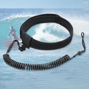 Belts 6mm Safety Board Leash TPU Spring Rope Surfing Waist Replacement Belt For Surfing/Standup Paddle Board/Kayak