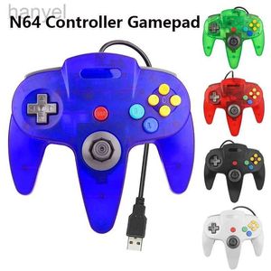 ゲームコントローラージョイスティックN64 USB有線ゲームパッドN64コントローラーゲームパッドジョイスティッククラシックN64ゲームパッドWindows PC/MacラップトップコンピューターD240424用