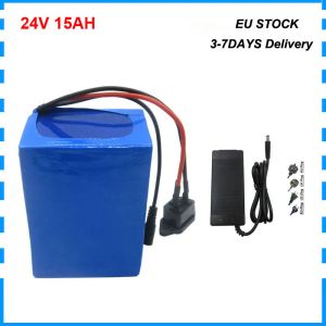 Processors 7s 24v 15ah Lithium Battery Pack 24 V 250w 350w 10ah 20ah Ebike Liion Electric Bike Scooter 18650 Bateria with 29.4v 2a Charger