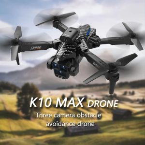 DRONES K10 MAX/E88 DRONE 4K HIGH -DEFINITION THER CAMERY OPTICAL FLOWSINGING Professional Aerial Photography Foldable Quadcopter