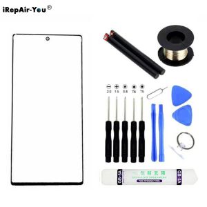 Filter Outer Touch Glass Objektiv mit OCA -Klebstoff für Samsung Galaxy Note 10+ Plus Bildschirmglasersatz -Austausch vordere Objektivglas