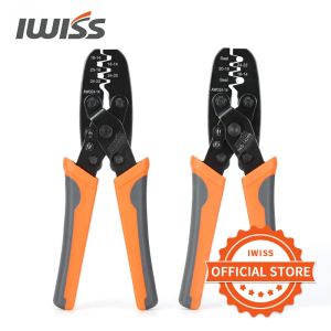 Shavers Iwiss IWS1424A/1424B Strumento di crimpatura a botte aperto non isolato