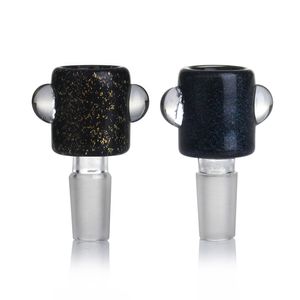 14 мм мужские стеклянные миски Черные измельченные опальные кальяны миска табак бонги для стеклянной водой бонги.