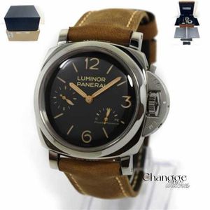 Luxury Mens Watches Designer Watch Automatic Mechanical rostfritt stål 2013 Penerei Lumiinor 1950 3 WL 1016