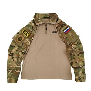 Lager FSB Russian Army KGB Special G3 Tactical Team Frog Suit Camouflage Långärmad toppjacka