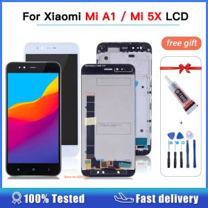 Screens 5.5" Display For Xiaomi Mi A1 LCD Touch Screen with Frame Replace For Xiaomi Mi 5X Touch Screen Display MiA1 Mi 5X Digitizer