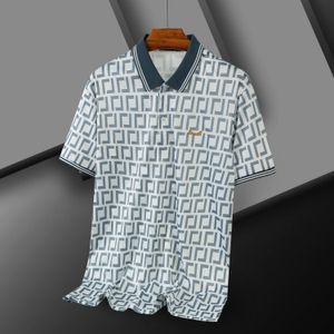 24SSメンズポロシャツデザイナーシャツ刺繍ラペル短袖TシャツメンズビジネスカジュアルプルオーバーSOPRT TEE 3XL