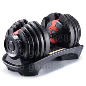 Hantel 5-40 kg Justerbara träningspass Dumbells Weights Bygg dina muskler Sport Fiess Supplies Equipment S