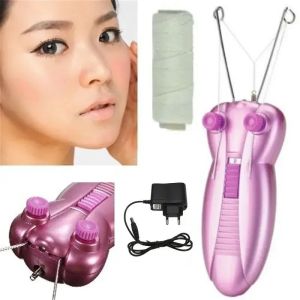 Blades New Hair Remover Professional Electric Female Body Facial Hair Remover Cotton Thread Epilator Razor Lady Beauty Care Machine