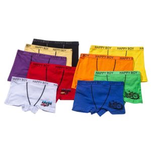 Underwear Round Yuan Boy Cotton Briefs Bear Design Baby Boy Underwear Size MLXL Children Soft Healthy Underpants Breathable Briefs 4pcs