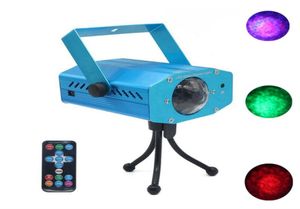 Edison2011 1pcs 12W AC100240V RGB Profesyonel Sahne Işık Su Dalgası Eylem DJ Lazer Partisi Şovu için Projektör Eğlence 5436087